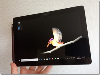 「Surface Go」ディスプレイ